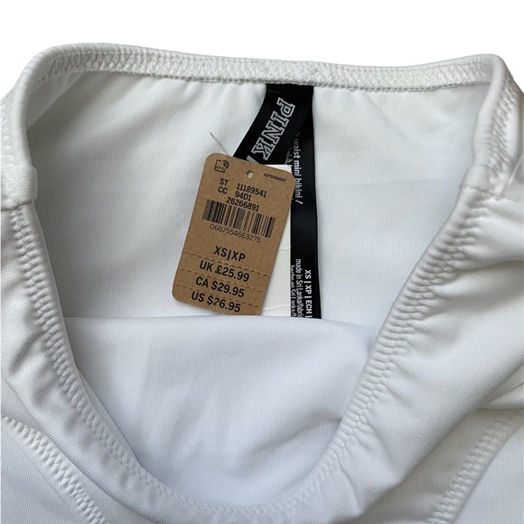 NWT Pink Victoria’s Secret Cheeky Coverage High Waisted Bikini Bottoms (size XS) - Picture 2 of 5